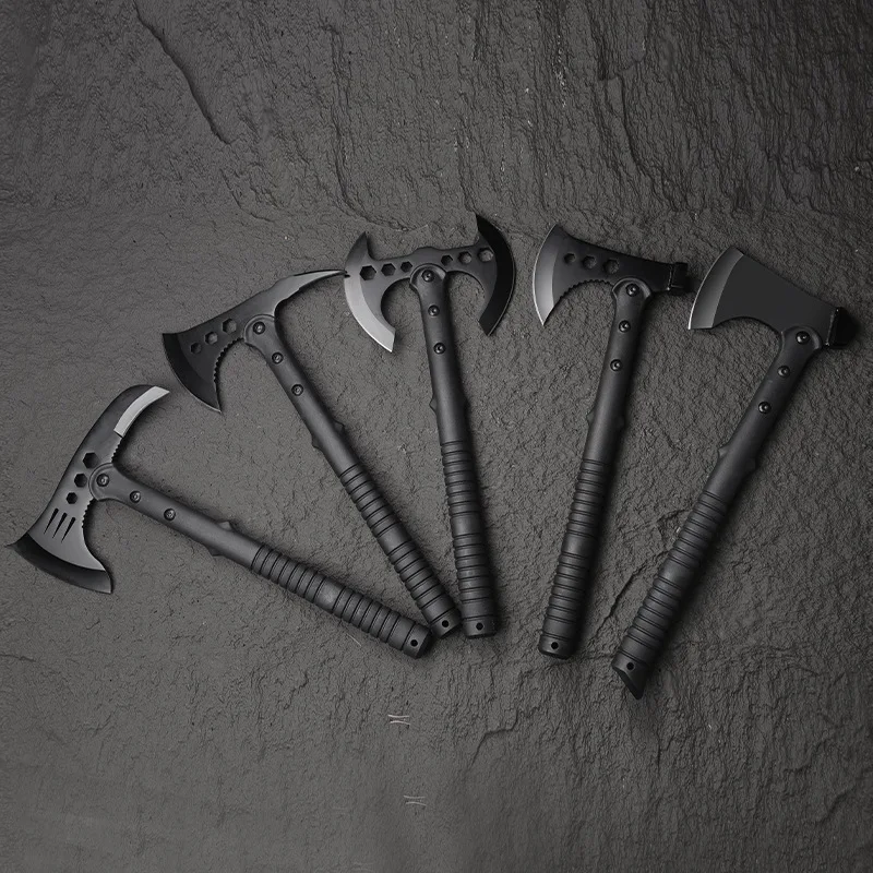 Outdoor Portable EDC Multifunctional Tactical Axe Wilderness Survival Camping Car Emergency Window Breaking Tool