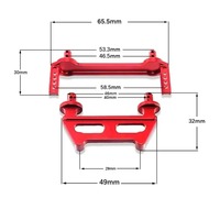 For RC Car Metal Upgrade Parts F/R Body Pillars MJX Hyper Go 1/16 16208 16209 H16 H16BM Car Shell Pillar, Body Pillar