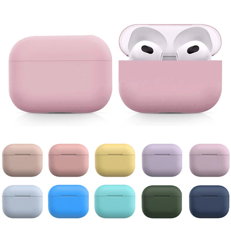 

Мягкий силиконовый чехол для Apple Airpods 3