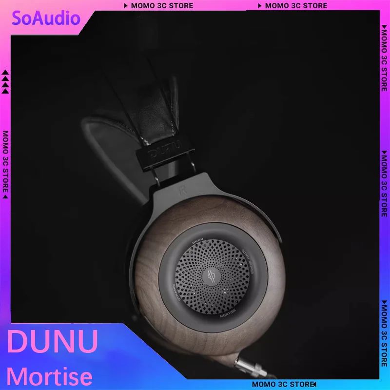 

Наушники Dunu Mortise Over Ear с открытым задним корпусом, проводные, Hi-Fi, с высококачественным динамическим драйвером, для аудиофилов и домашней студии, 38 Ом, 325 г