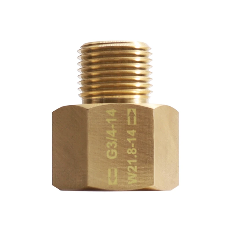 Adaptateur d'abrasion de filetage de flux à intervalles de soda, cube Quooker assressenti, CO2, précieux, femelle, G3, 4, mâle, W21.8