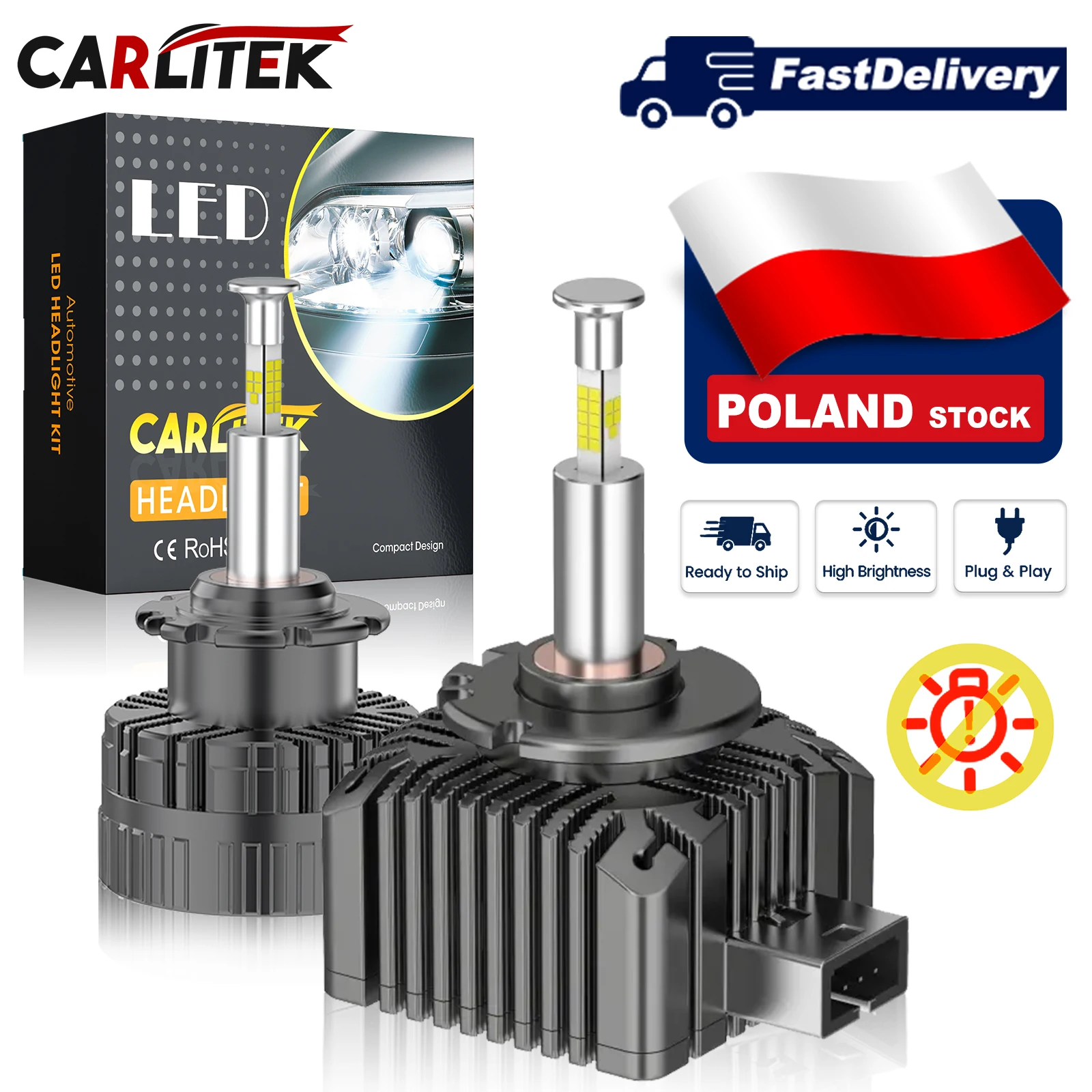360 CSP LED D3S D1S LED-Scheinwerfer Canbus 1:1 HID D2S D4S D5S D8S D1R D2R D3R D4R Autolampe 1700W Plug&Play Turbo LED-Birne für Auto Superhell 6500K