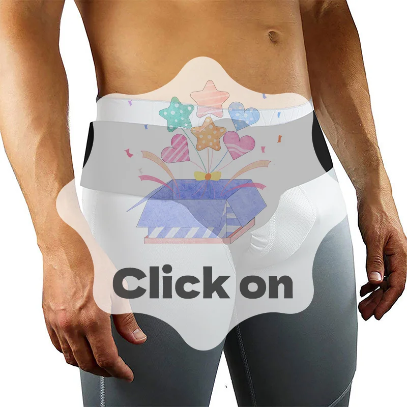 قابل للتعديل الكبار حزام فتق رجل الفخذ الإربي دعم نفخ أحزمة فتق دعم لتخفيف الآلام حزام الانتعاش #1