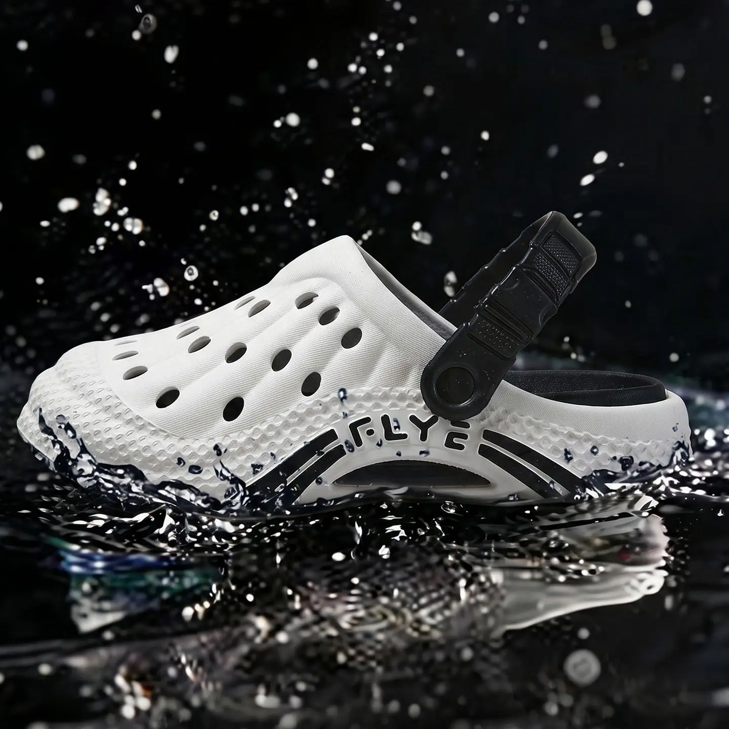 New hole shoes platform non-slip men's shoes go out ultra-light ins advanced driving shoes beach shoes