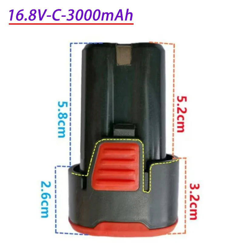 

Changlin Yikeda Twin Leopard 16.8V 18V Compact Electric Screwdriver Cordless Drill Battery Charger