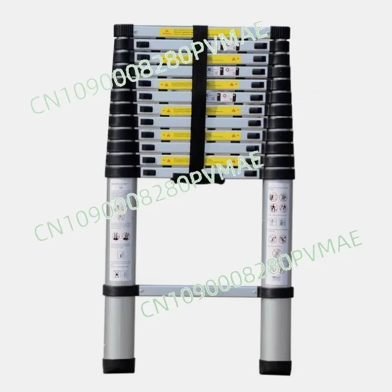 Aluminum alloy telescopic ladder Shrinking ladder Portable engineering Household elevator Aluminum