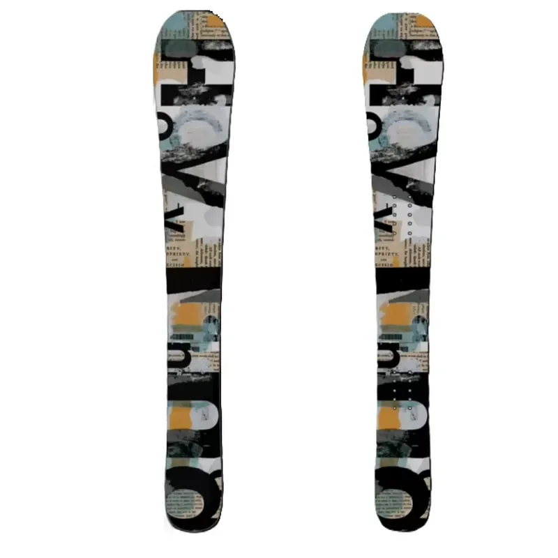Snowskate Hybrid Snowboard Skateboard Bi Level Draw Design For Winter Sports Outdoor Riding Durable Wood Core