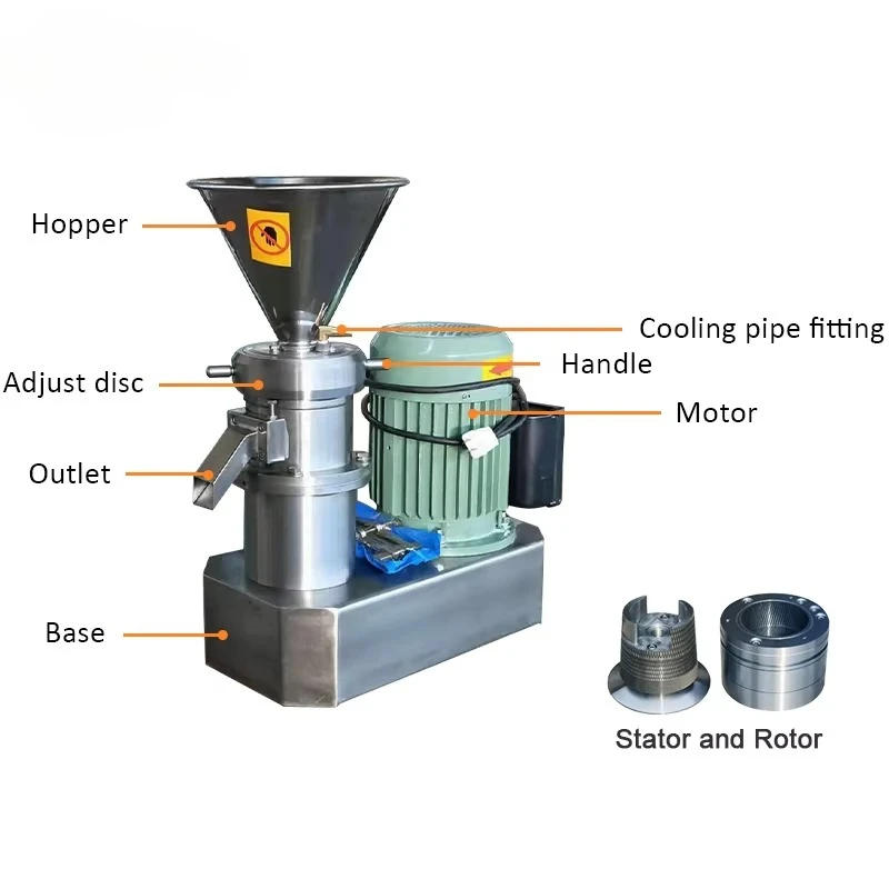 Complete Peanut Butter Making Machinery/automatic Peanut Butter Equipment/industrial Peanut Butter Processing Machine