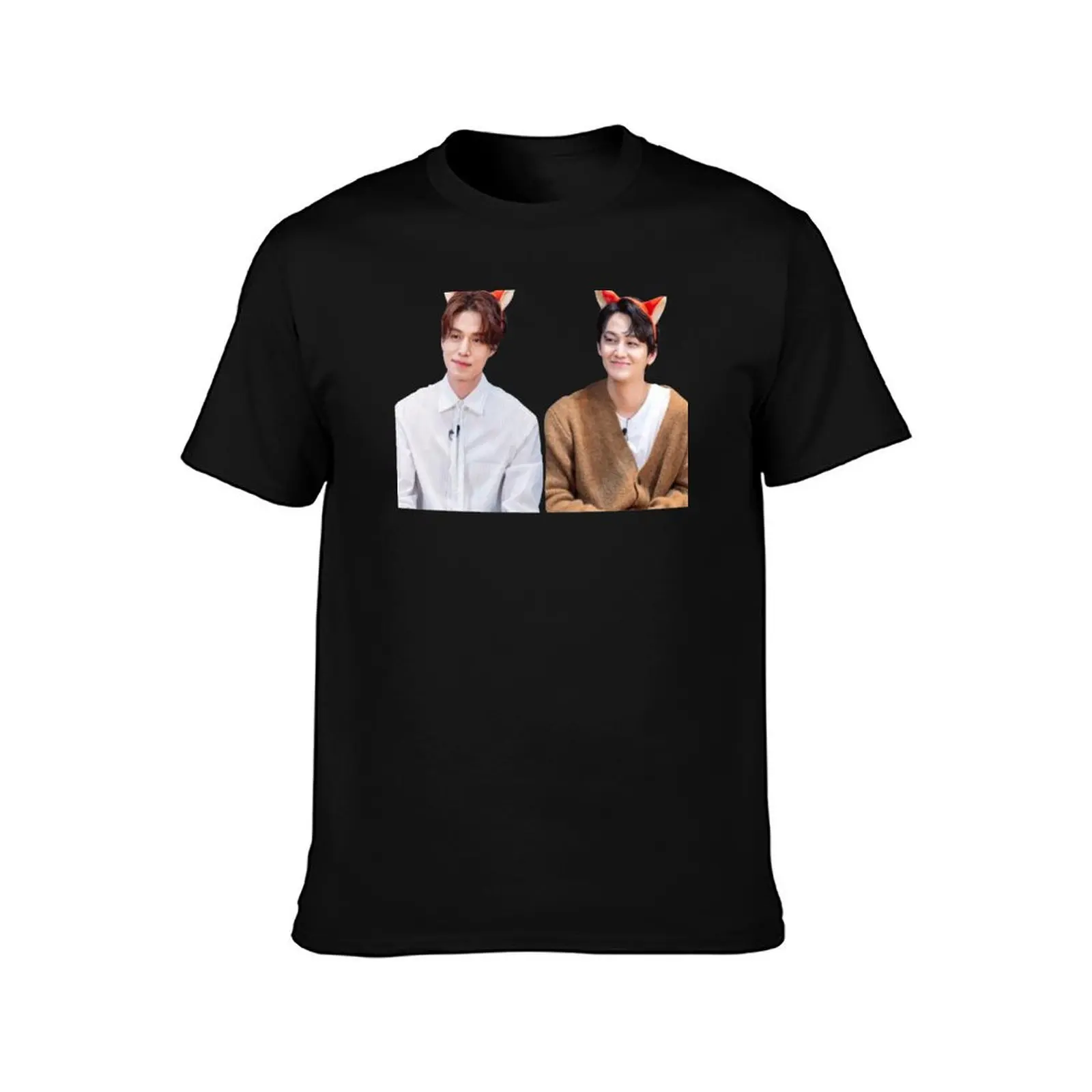 lee dong wook- kim bum T-Shirt Streetwear Print Tee Shirt T-Shirt