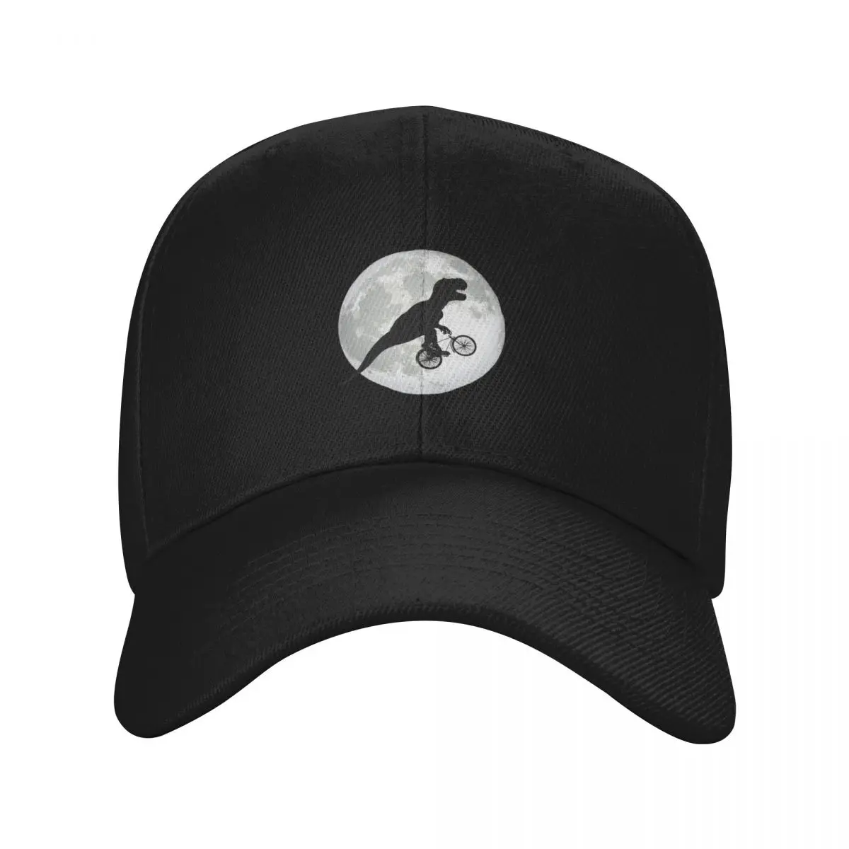 T-Rex on bike Baseball Cap Ball Cap Hat Man Luxury Men Luxury Brand Women's