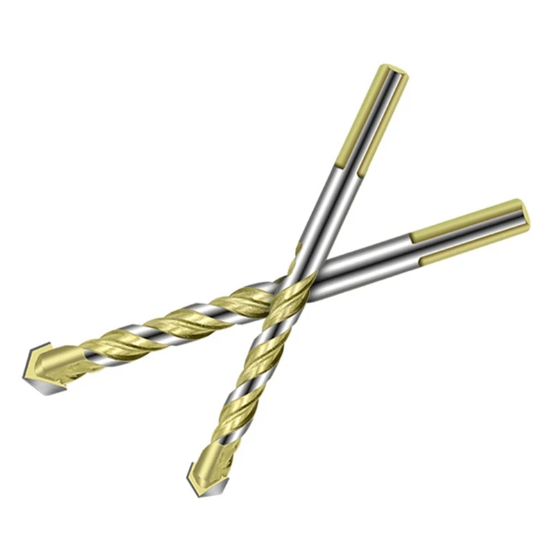 멀티 유리 드릴 비트 삼각형 비트, 세라믹 타일 콘크리트 벽돌 금속 스테인레스 스틸 목재 구멍 드릴 도구, 5mm, 6mm, 8mm, 10mm, 12mm