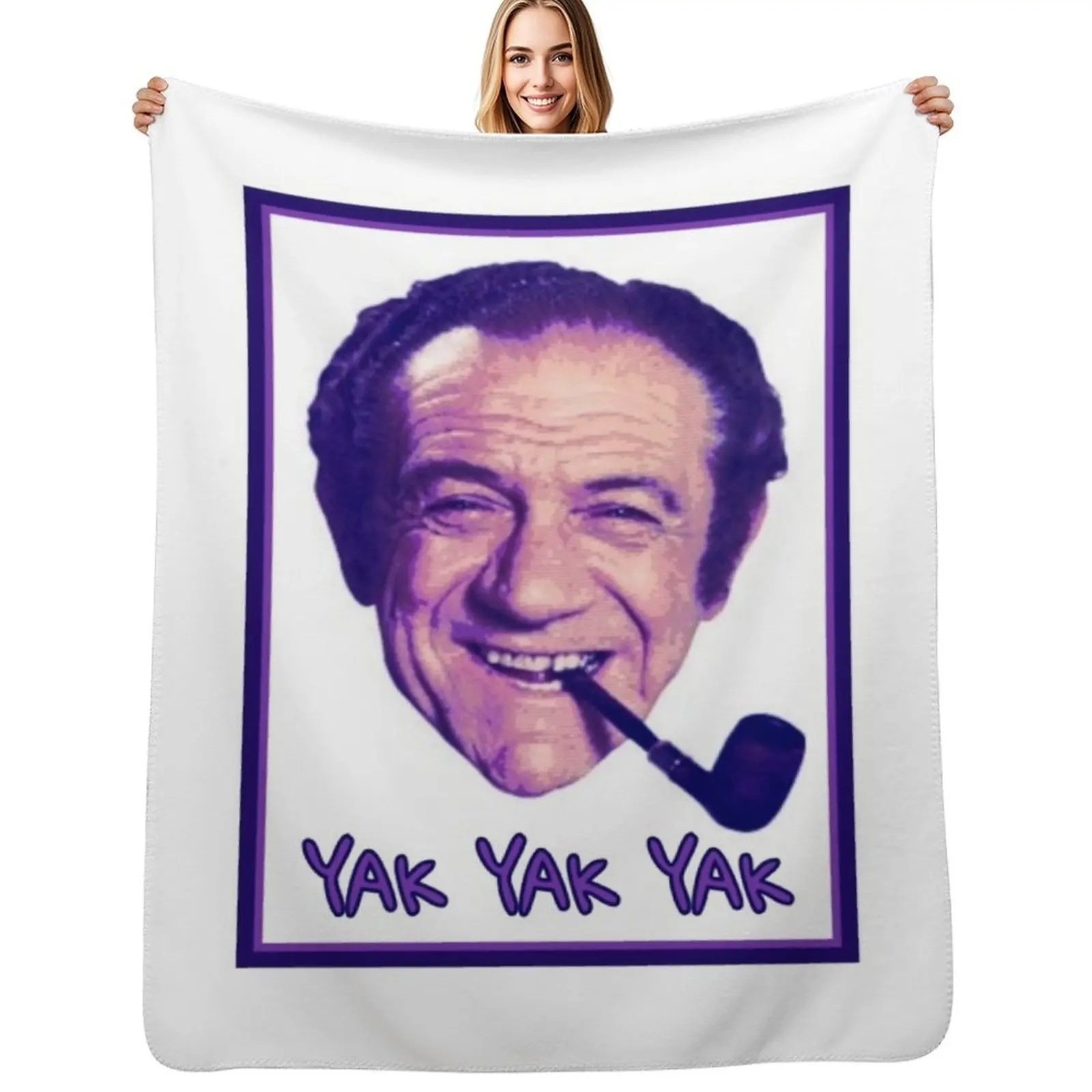 

Sid James - Carry On Films Throw Blanket blankets ands Luxury Brand Luxury Luxury Thicken Blankets