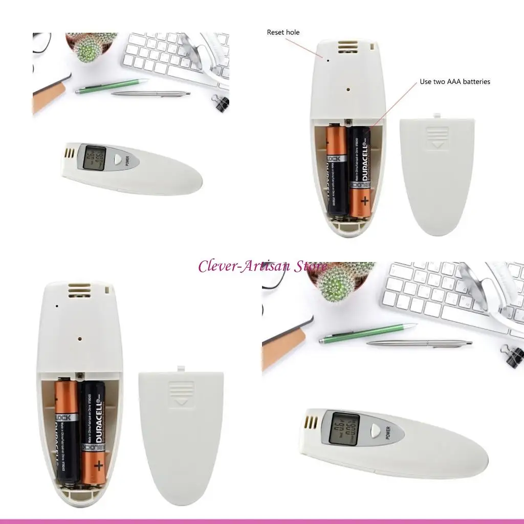 

E06B Тестер алкоголя в выдыхаемом воздухе с ЖК-дисплеем Алкотестер-анализатор Алкогольный измеритель