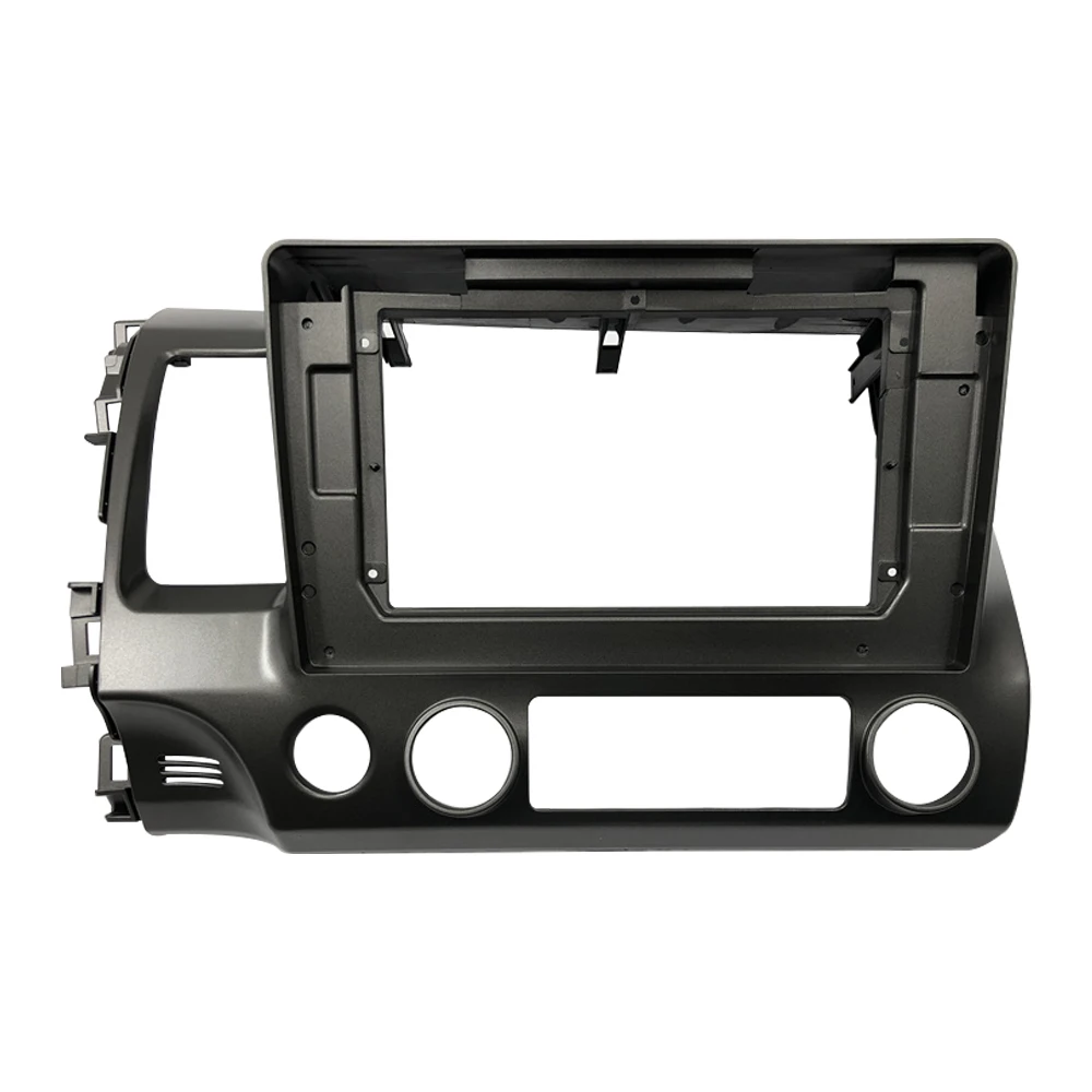 10.1 Inch For Honda Civic 2006-2011 Car Android Radio MP5 Player Casing Frame 2Din Panel Head Unit Fascia Dash Cover Trim Kit