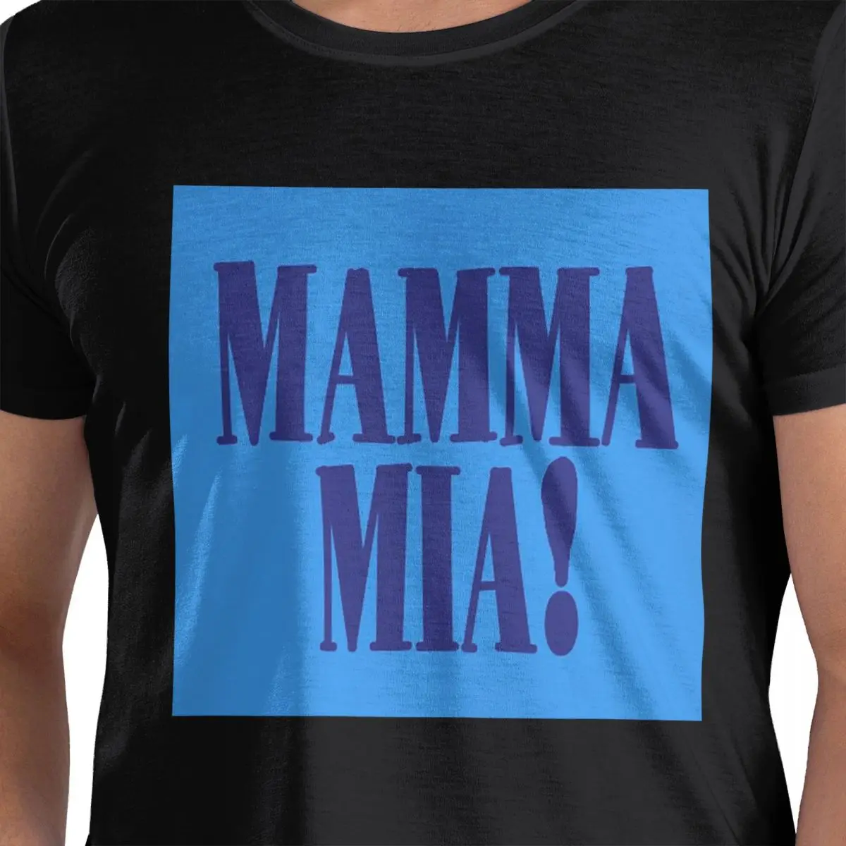 

Mamma Mia Sticker T-Shirt for Men Cotton Plus Size T Shirts Men's Short Sleeve Crew Neck Summer Clothes Tops S-6XL