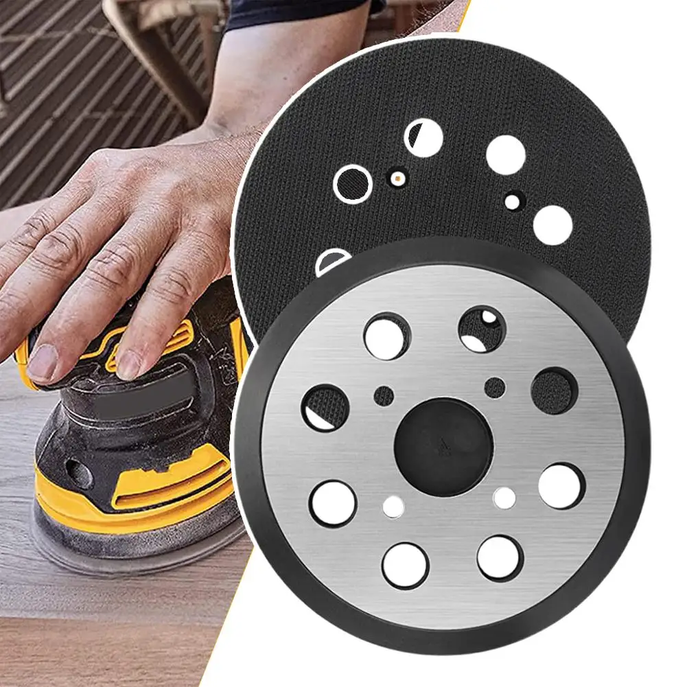 5 Inch 8 Hole Hook Loop Sander Pad For Dewalt DW421/K, DW423/K DW426 Replacement Sander Pad Accessories H5R3