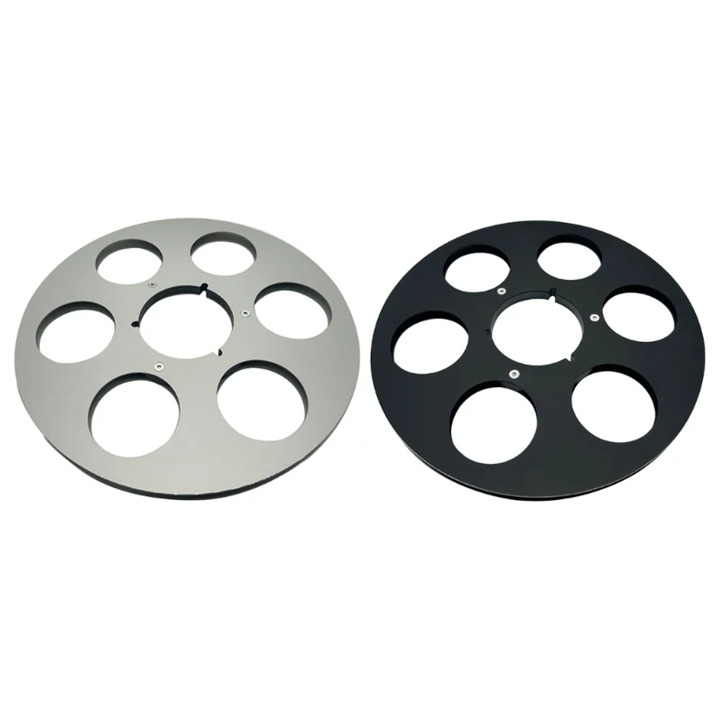 Durable 10.5 inch New Disc with 6 Holes Tape Reel Nab Hub Metal 10.5