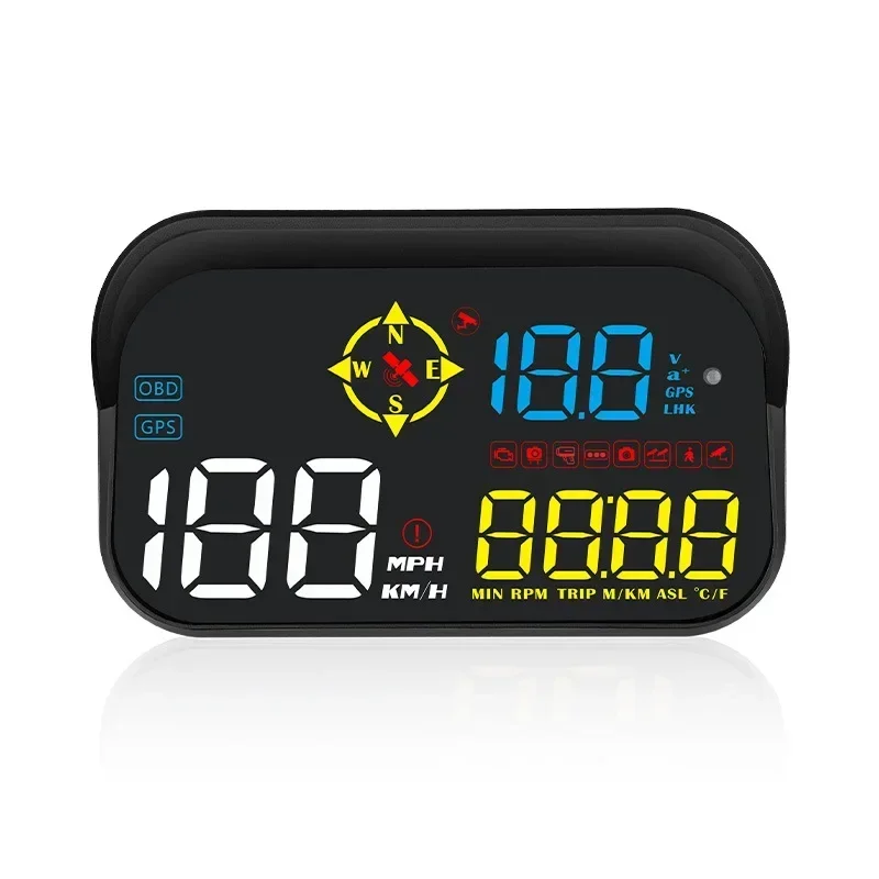 Car head-up display, car OBD universal HUD driving computer speedometer, non-destructive modification of intelligent display