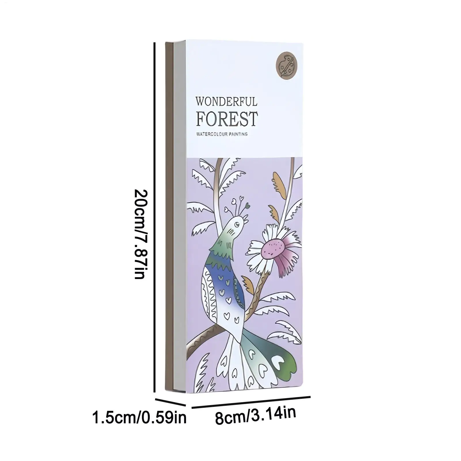 Kreatywna książeczka do kolorowania akwarelą dla dzieci Przenośny notes na papier do malowania i rysowania Aktywności domowe dla dzieci