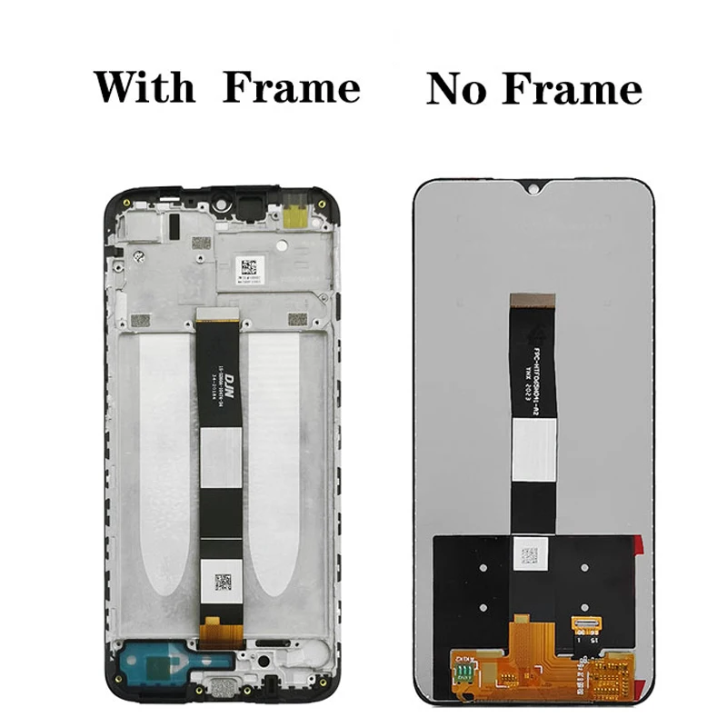 6.53 inche IPS LCD do Xiaomi Redmi 10A LCD z 10 punktami dotykowymi dla modelu 220233 l2c do naprawy ekranu LCD Redmi 10a