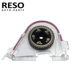 RESO   Black/Blue/Red  Cam Gear + Cam Gear Timing Belt  Cover For Honda Civic D15 D16C 1996-2000
