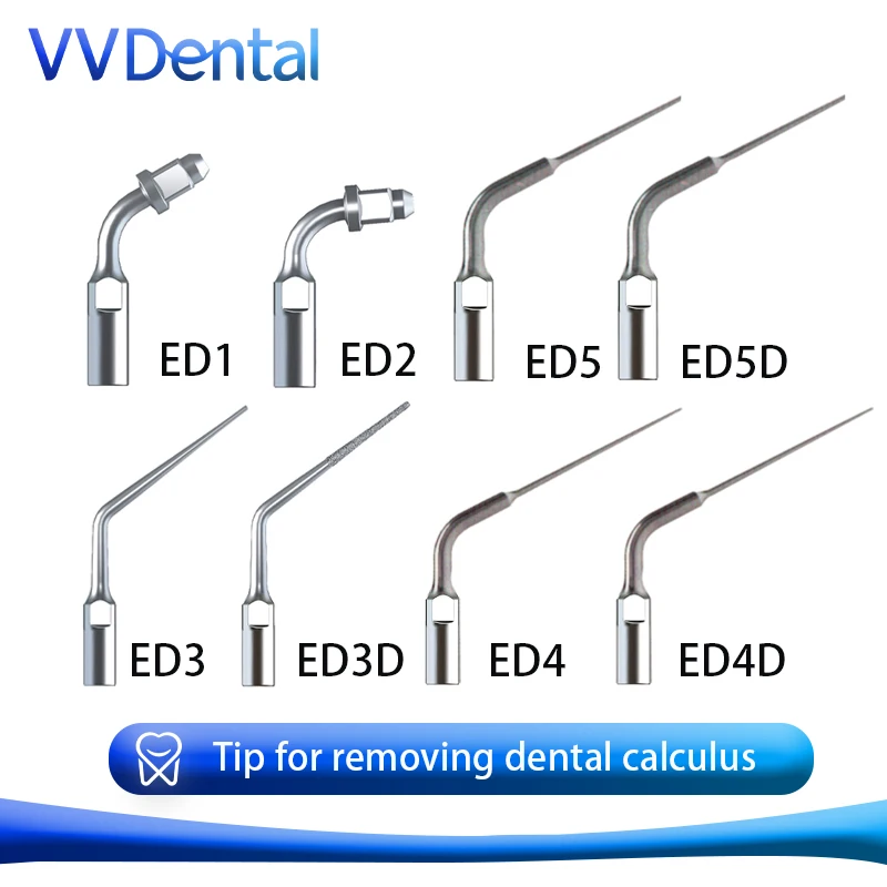 VVDental Root Canal Cleaning Needle is Suitable for SATELEC Handle Softening GumTip Root Canal Therapy VS Handle  ED1 ED3D ED4D