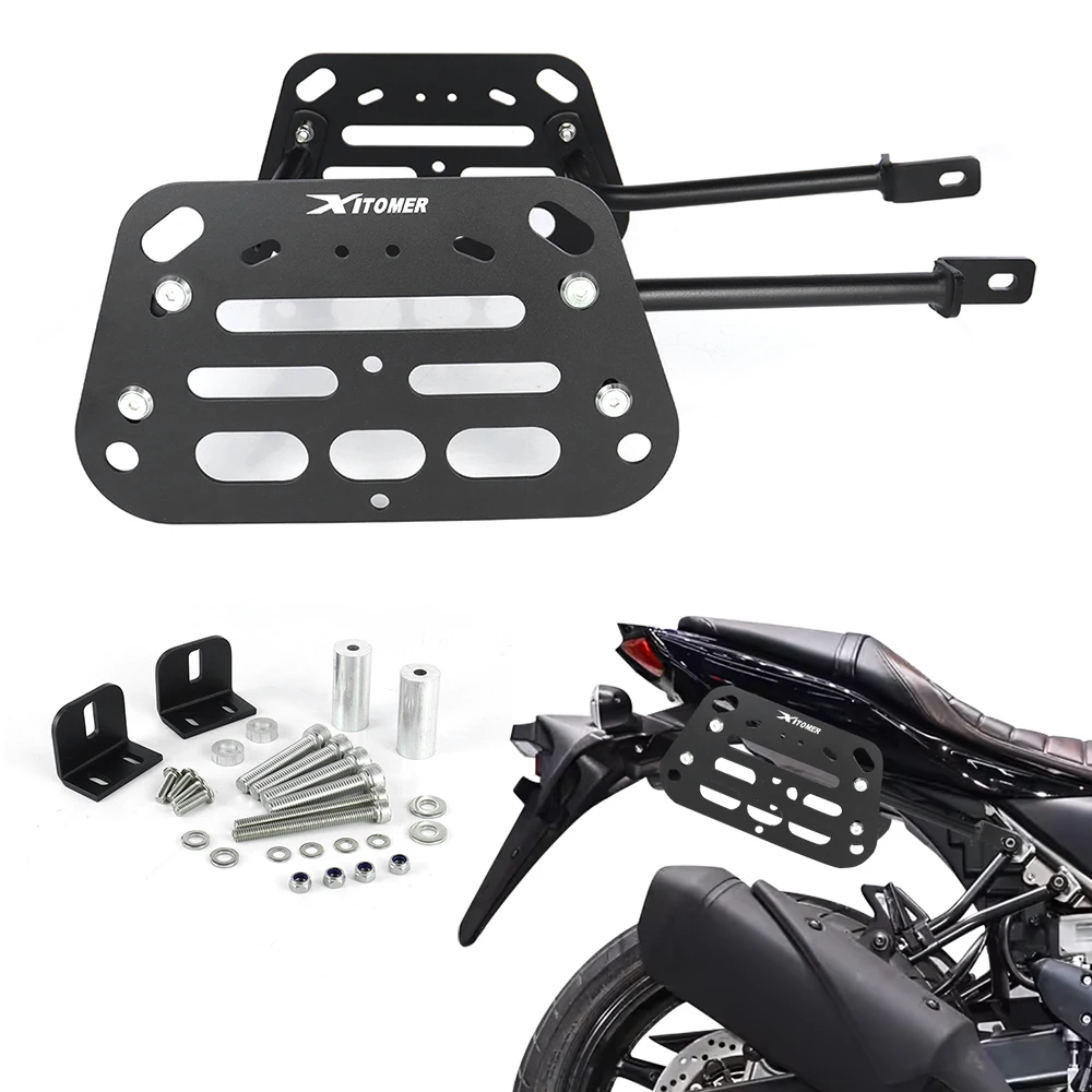 

Fit For Suzuki SV650 ABS 2015-2025 SV650X 2018-2025 Motorcycle Side Saddlebag Support Bars Mounting Brackets Side Pannier Racks