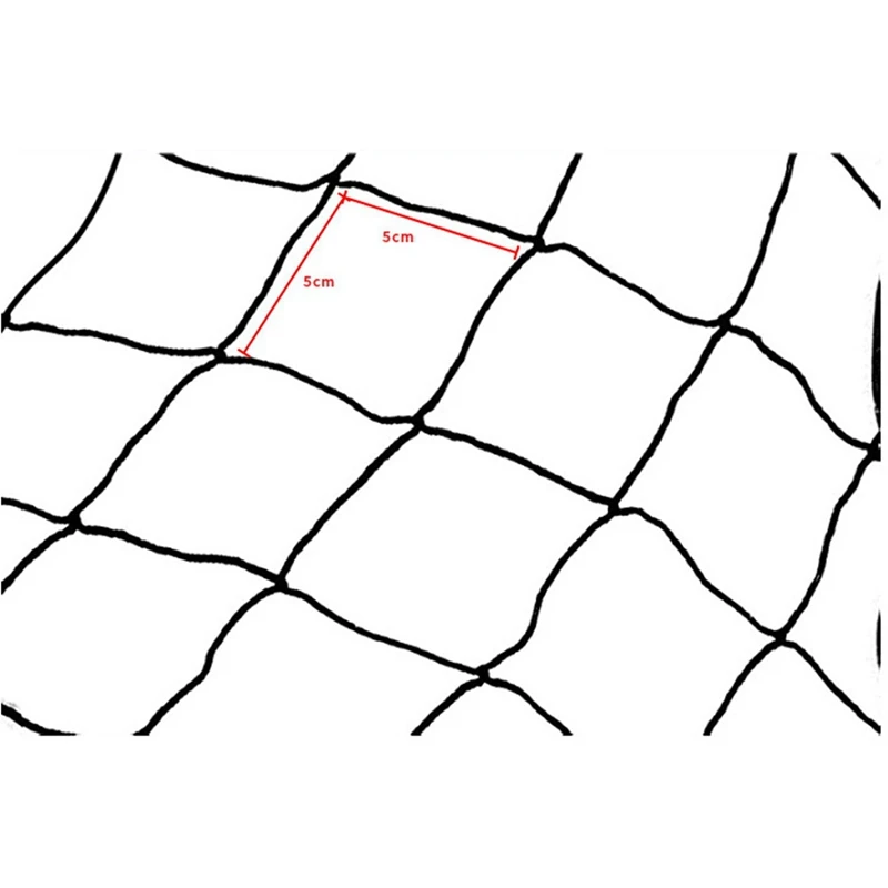 Black Nylon Anti Bird Net Netting Mesh For Fruit Crop Plant Tree Bird-Preventing Netting 15X7.5M