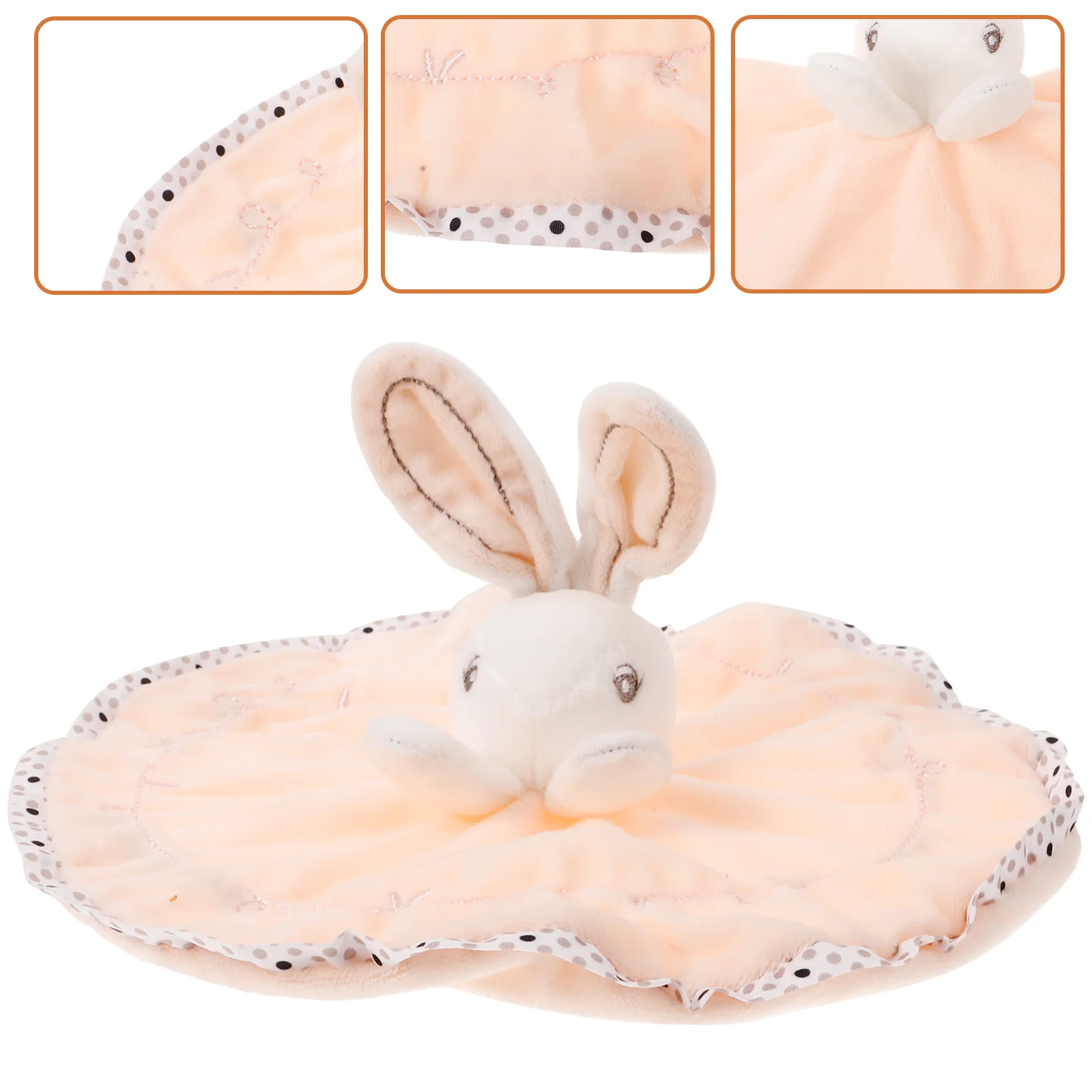 

Coral Fleece Baby Sleeping Toy Newborn Children Animals Plush Toys Feeding Accessories towel baby