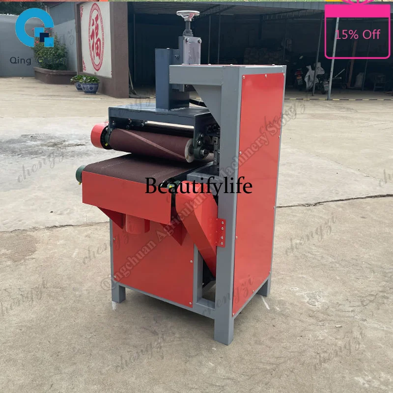 E5556 Woodworking Short Material Sanding  Flat Polishing Chess Bamboo Wood Crafts Sanding  Sand Belt Machine
