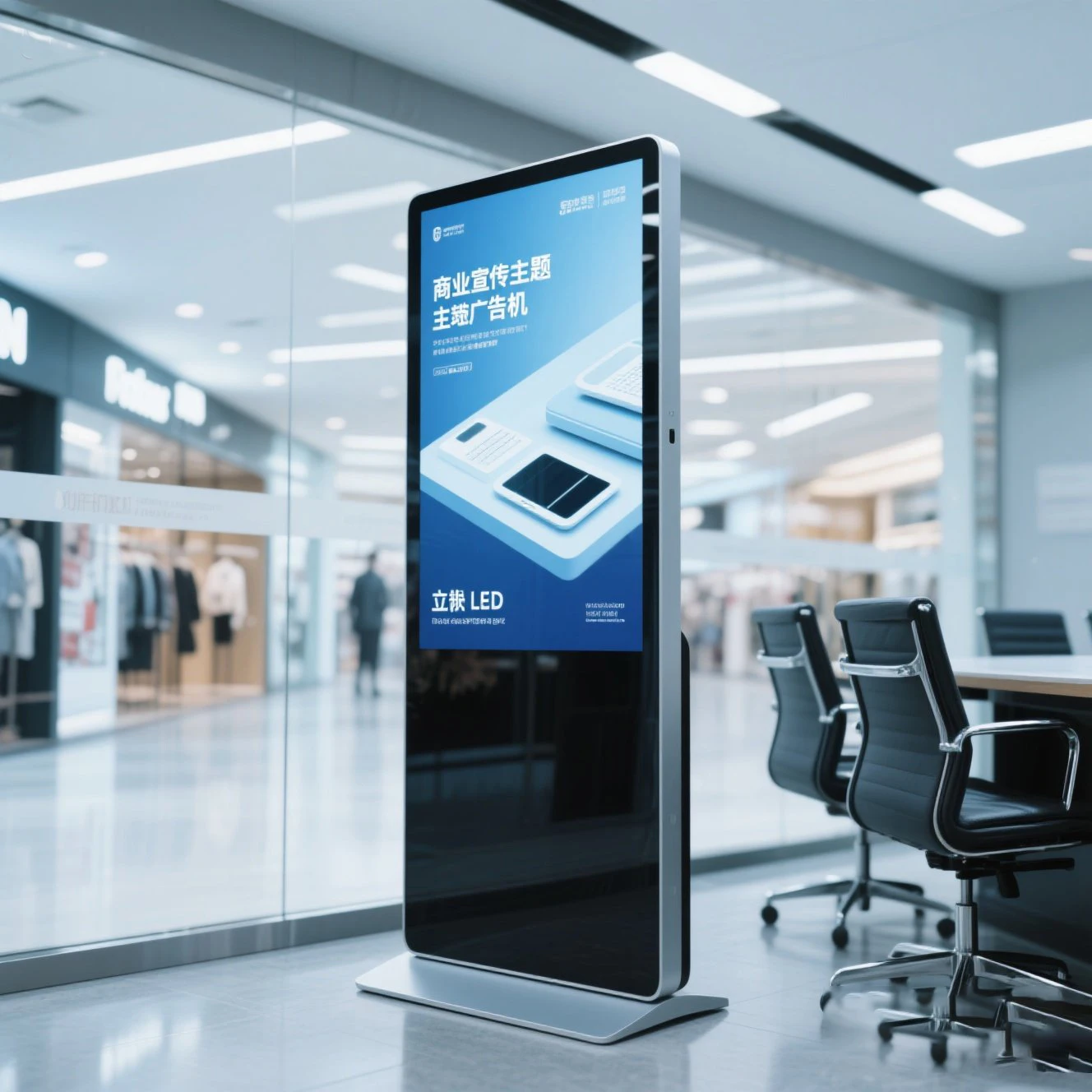 

43 Inch Android Floor standing KioskVideo LCD Advertising Player EquipmentIndoor Totem Digital signage Display