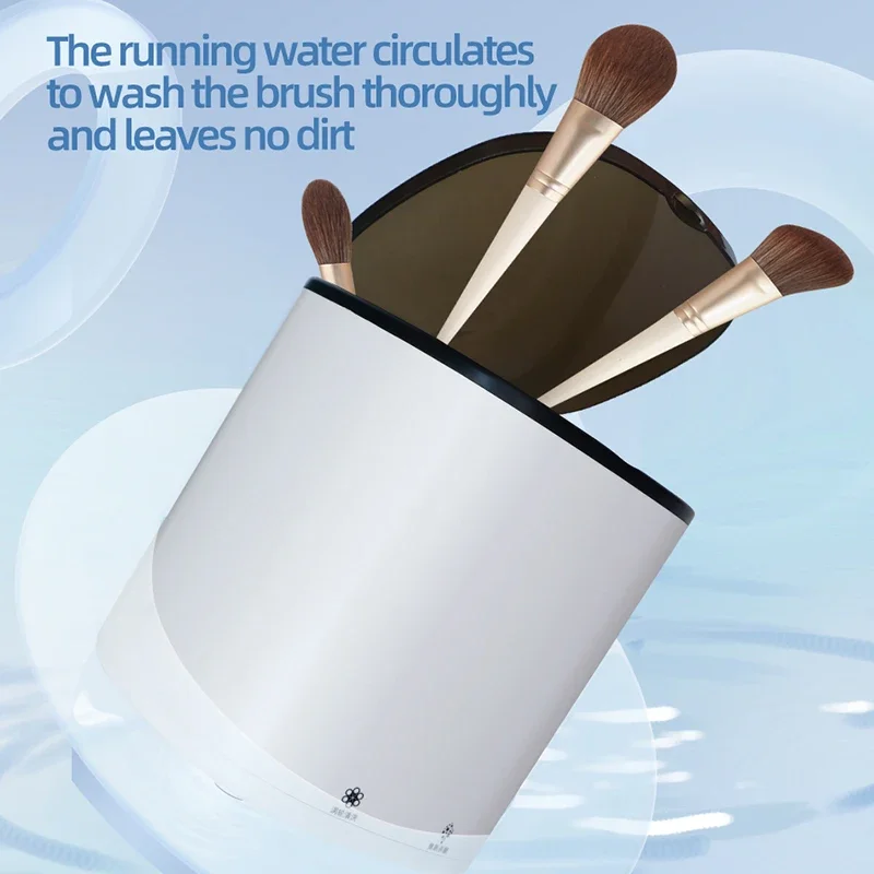 ビューティーエッグメイクブラシとワッシャークイックウォッシュブラシ電動スクラブアーティファクトクリーニングマシンツールメイクブラシ新モデル