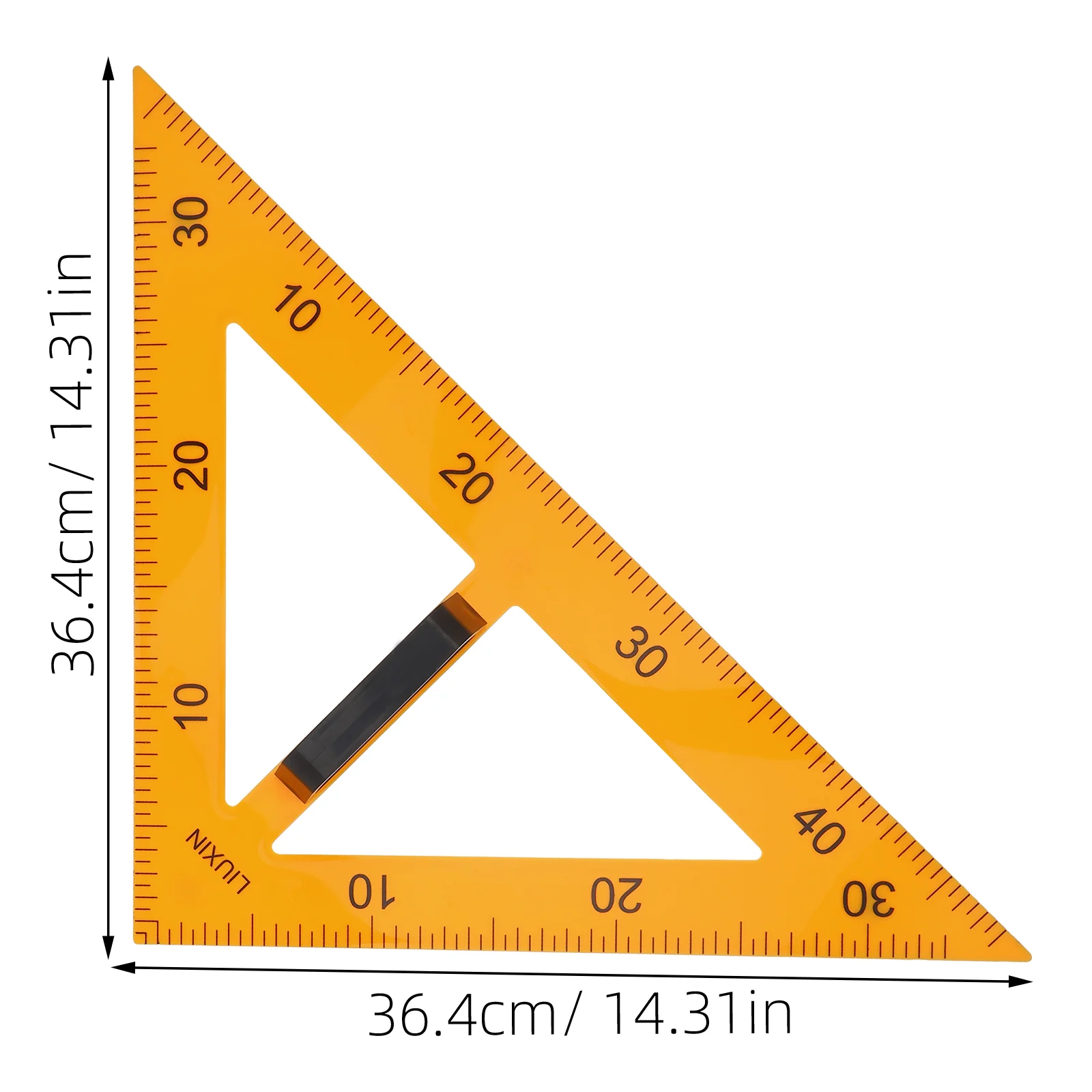 Triangle Ruler Teaching Magnetic Set Square Teaching Drawing Triangle Ruler with Handle teaching tools for teachers