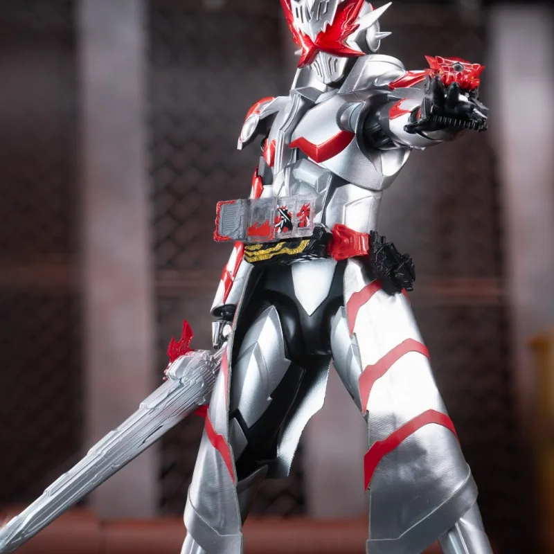 

Bandai Shf 1/12 Scale Kamen Rider Silvery Cloak Handmade Clothes Model Fit 6'' Japanese Anime Action Figures Body