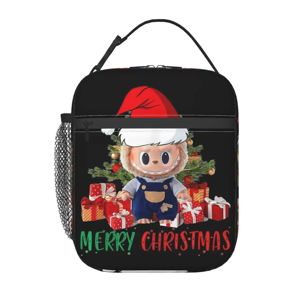 Labubu christmas Merch Insulated Lunch Bag For Travel Food Container Portable Thermal Cooler Lunch Boxes