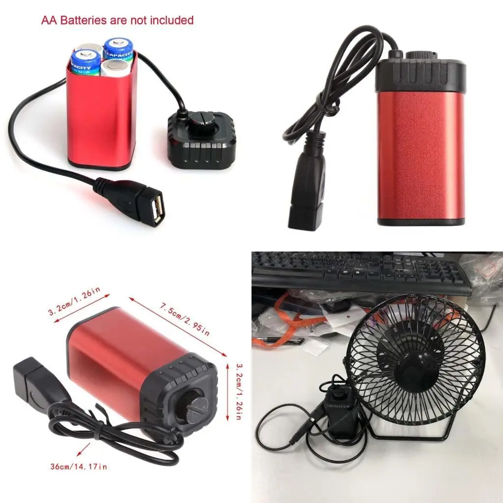 

R53C AA Cases 4x AA Battery Holder Storage Box for Case Batteries Containe