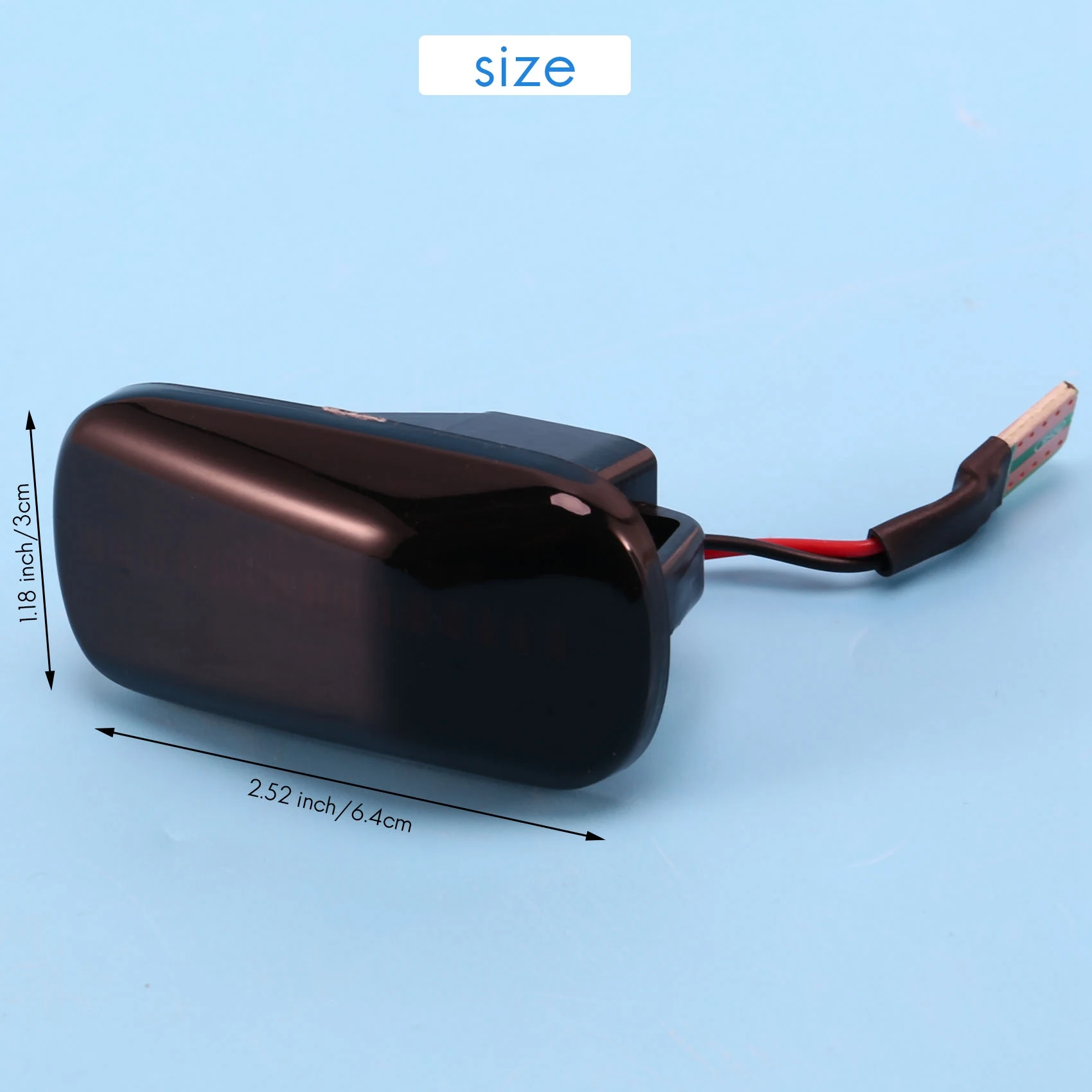 #23Q (black)Car Side Marker Lamp for Honda Accord Civic Acura CR-V Fit Jazz Black,Automotive Parts & Accessories