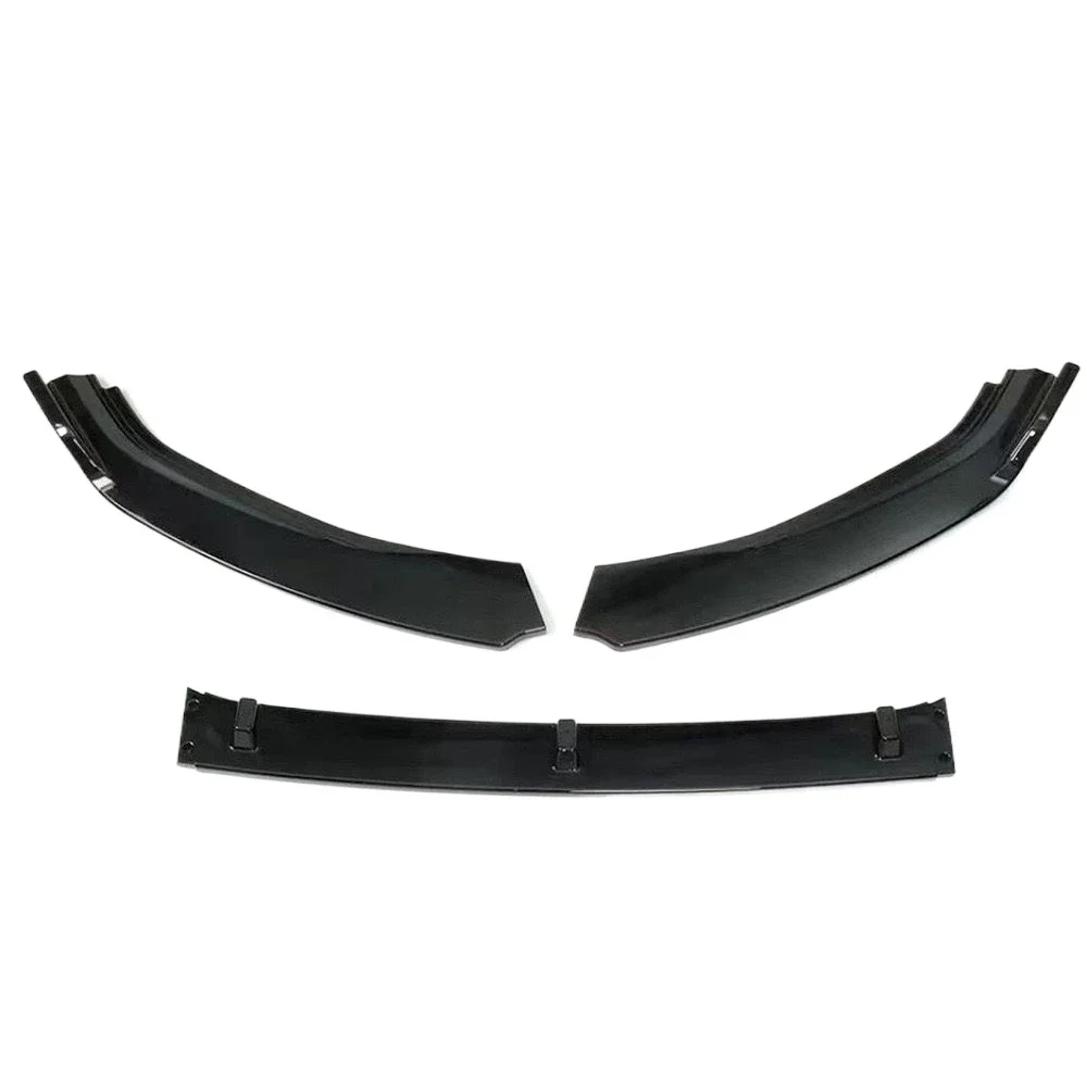 Maxton Style Front Bumper Blade Splitter Lip for Volkswagen Golf 7 7.5 GTI GTD R R-Line 2013-2020 Bumper Diffuser Spoiler Guard