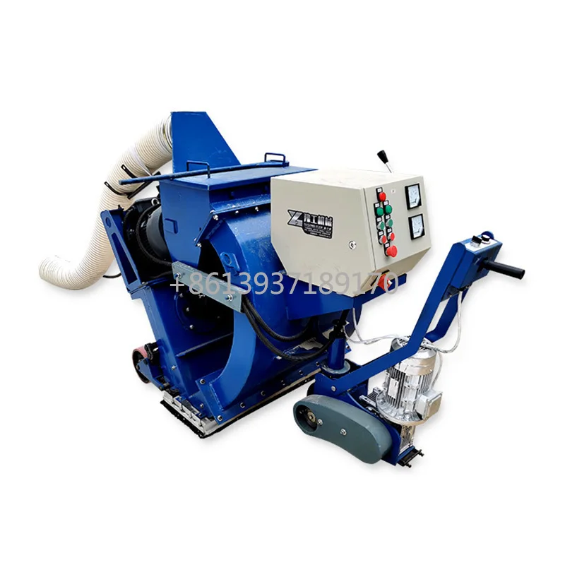 Máquina de limpeza de superfície de estrada Máquina de jateamento de areia feita na China