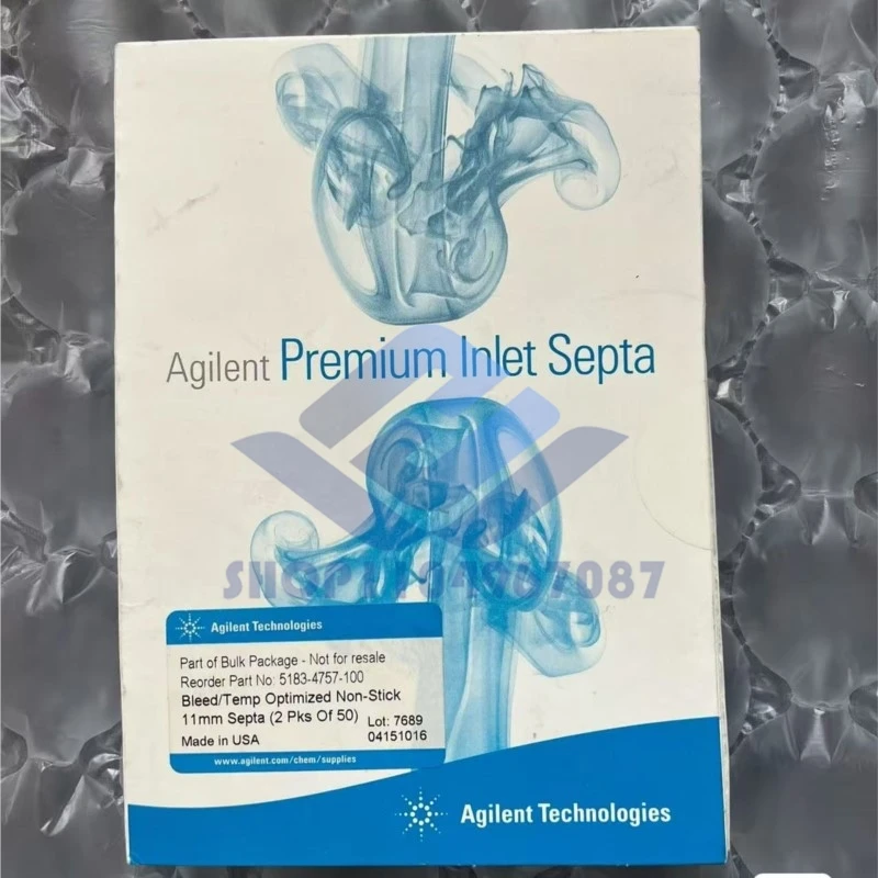 5183-4757-100 FOR Agilent Sampling Septum 100 Pcs / Box 11mm Red Sampling Pad.