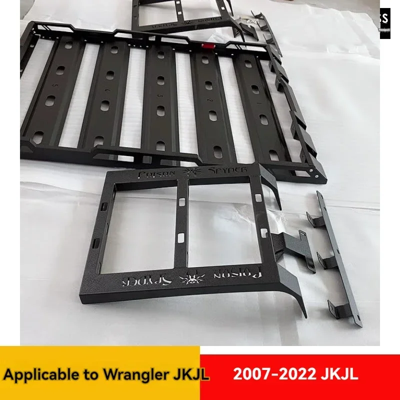 

Full New Roof Platform Luggage Frame Manganese Steel Load-bearing South African Style Non-destructive Aluminum Ladder