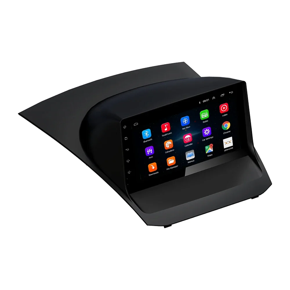 For Ford Fiesta 2013-2017 Headunit Device Double 2 Din Octa-Core Quad Car Stereo GPS Navigation Carplay Android Car Radio