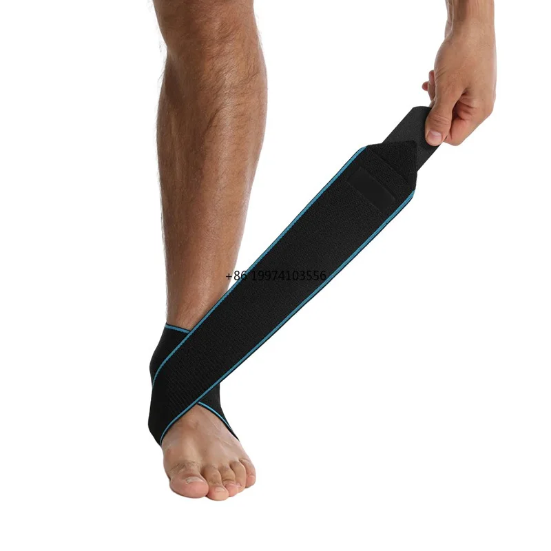 

Basketball and Running Ankle Support in Various Colors Cross-Border New Wrapping Anti-Slip Silicone Ankle Protection Adjustable