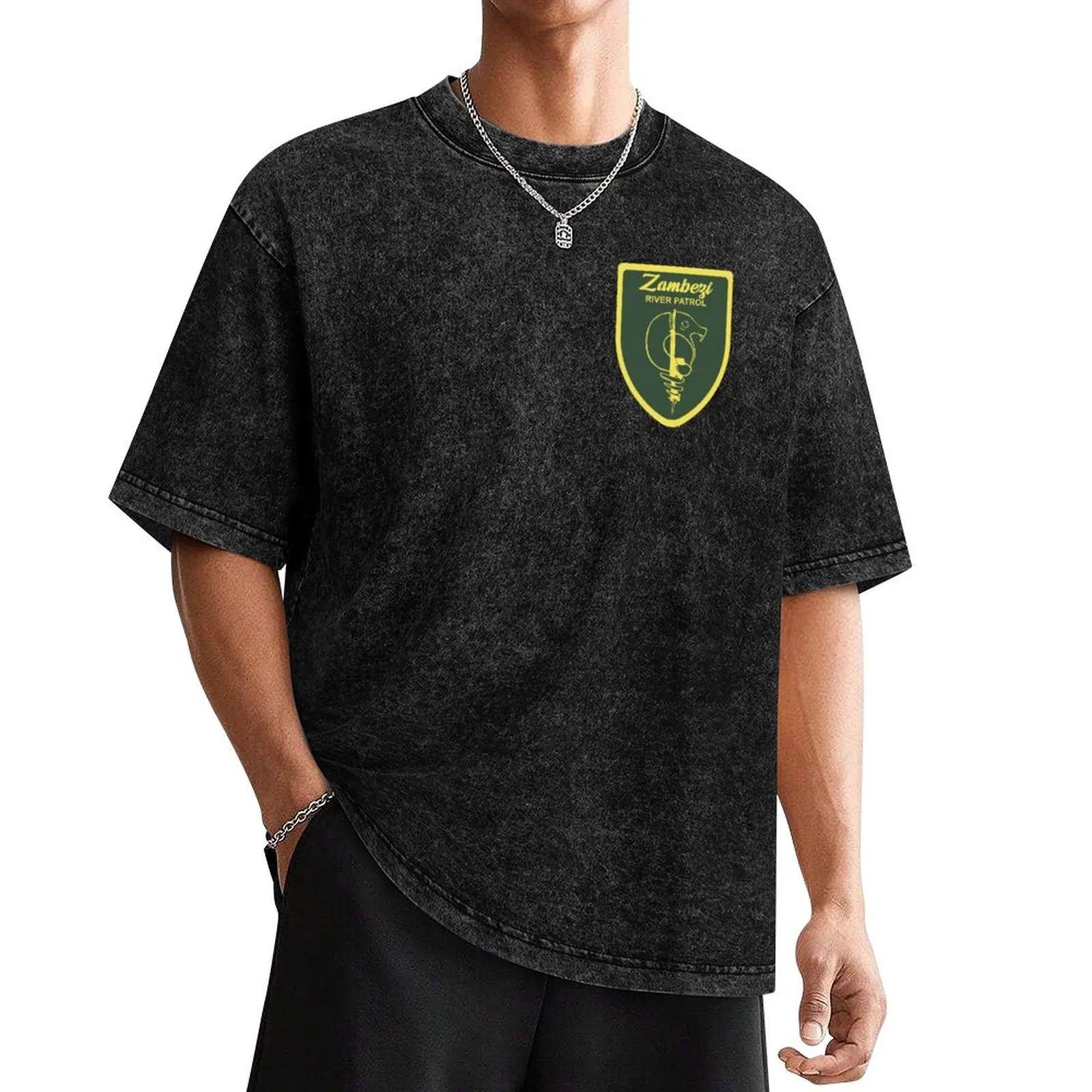 

Zambezi River Patrol T-Shirt basketball graphic tees summer clothes black t shirts for men