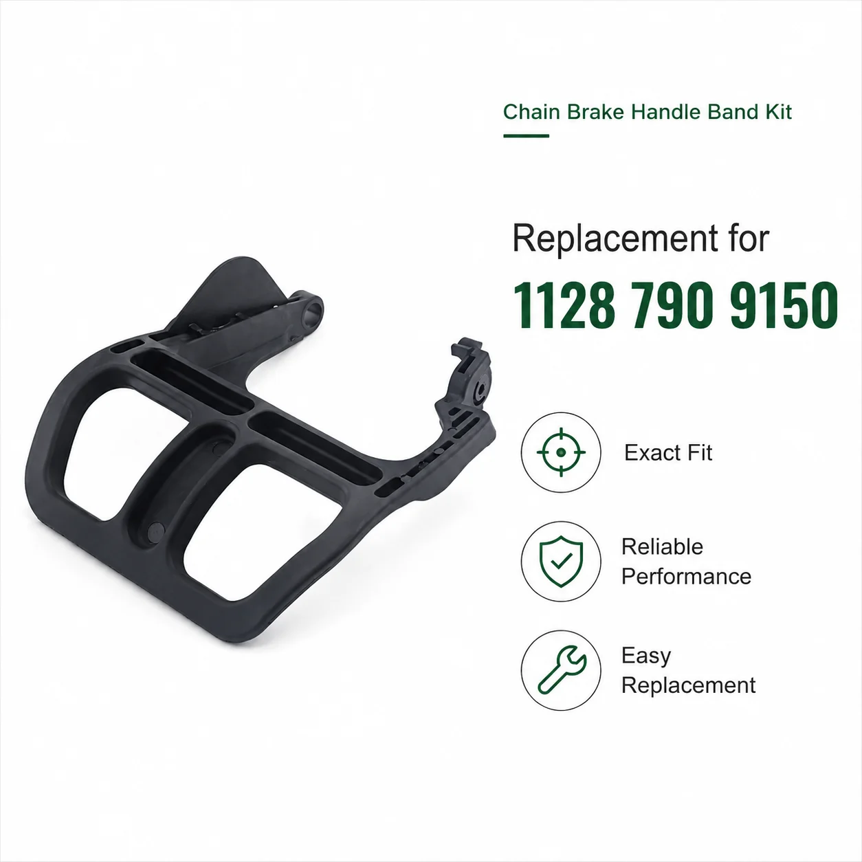 Chain Brake Handle Guard Band Kit with Adjuster Screw For Stihl 044 046 MS440 Chainsaw, Replaces 1128 790 9150 Parts Repair Kit