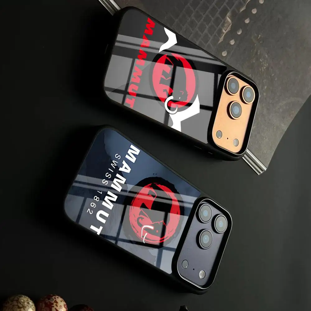 Luxury Design M-Mammuts Phone Case Safely PC+TPU For IPhone17 Air 16 15 17 14 Pro Max 13 12 11 X XS XR Plus For Samsung S 26 24