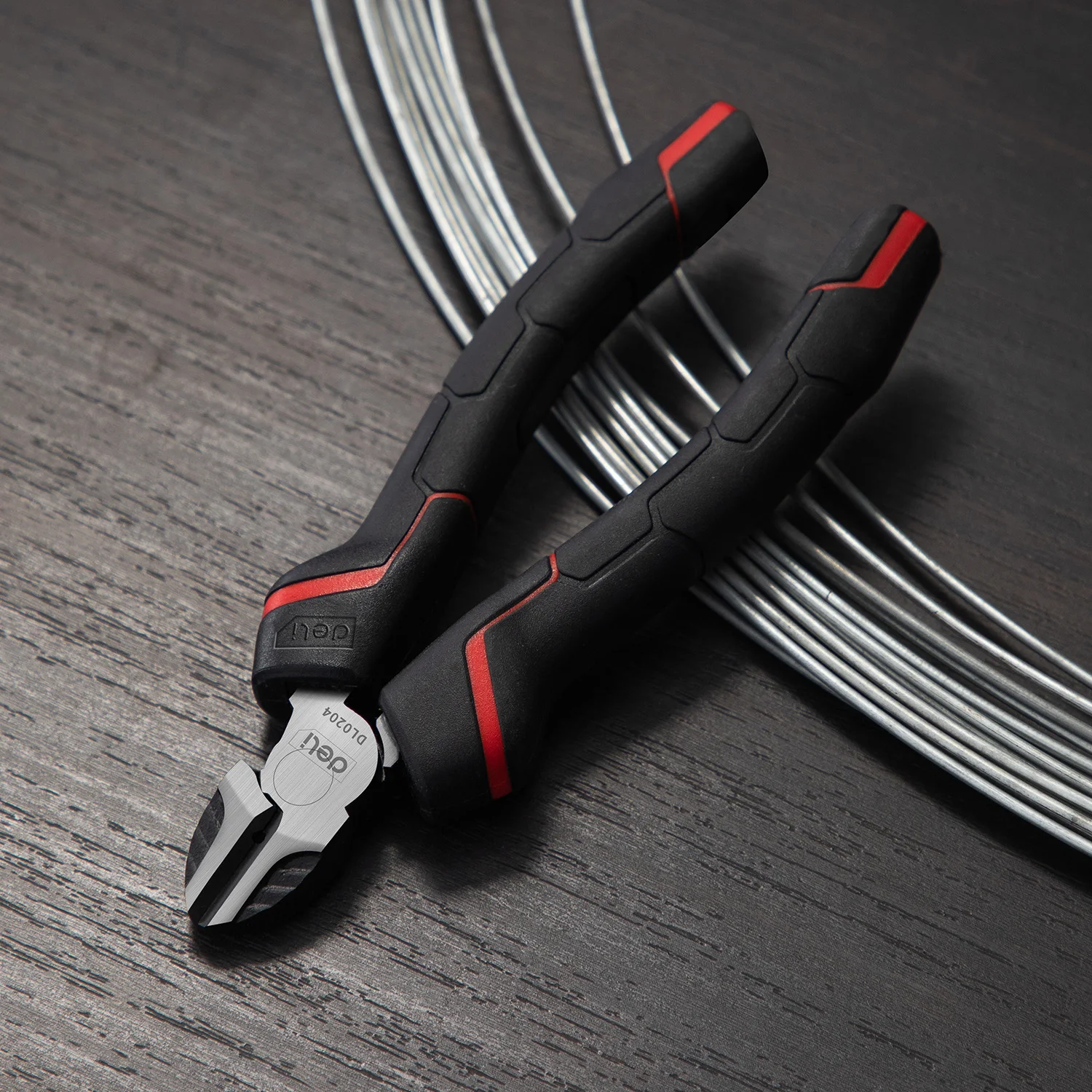 Deli Multifunctional Universal Wire Cutters Needle-Nose Pliers Diagonal-Nose Pliers Labor-Saving and Durable Electrician Tools