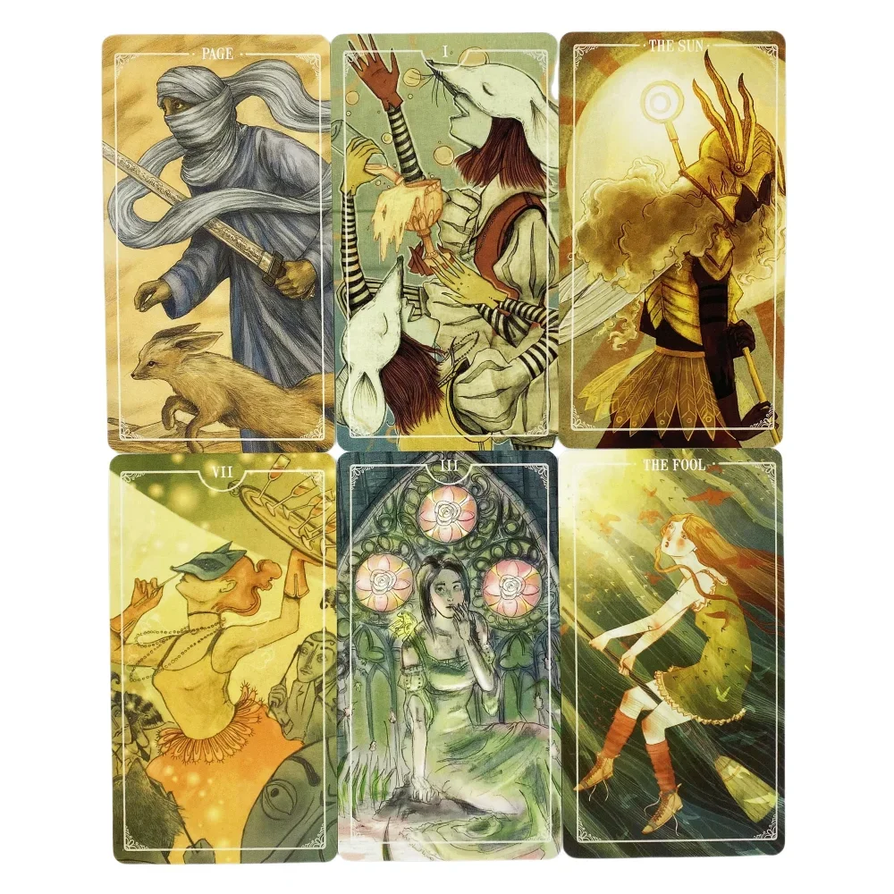 Ostara Tarotkarten: Eine 78-teilige Orakel-Edition in englischer Sprache, Visions Divination Edition, Brettspielkarten