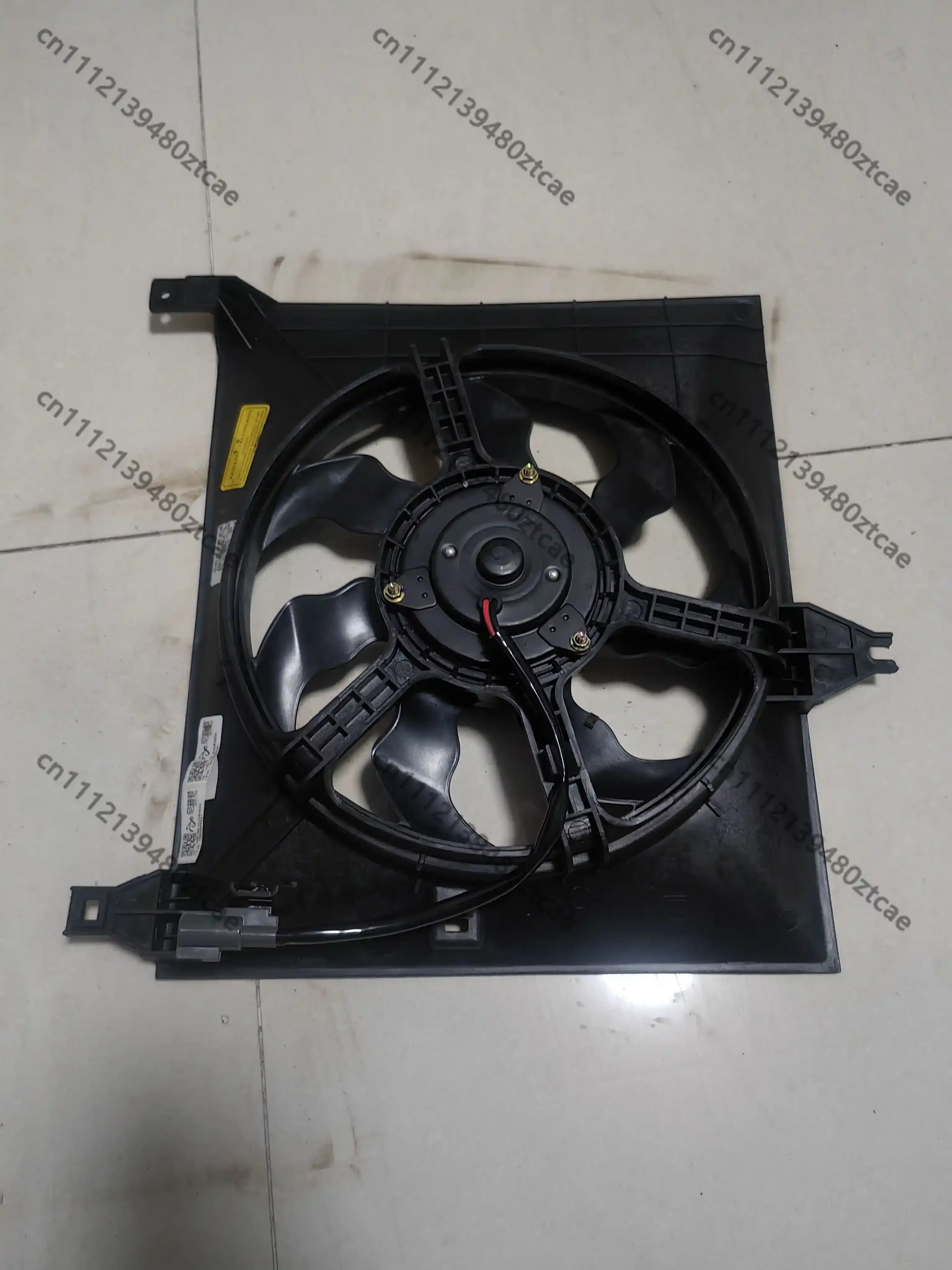 radiator-cooling-electric-fan-assembly-fit-mini-car-water-tank-heat-dissipation-cooling-system-replacement-parts