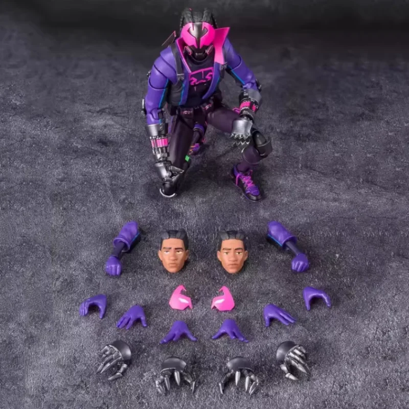 

Bandai Soul Limited Shf Myers G Morales Spider-Man Universe Anime Peripheral Action Doll Collection Doll Children Birthday Gifts